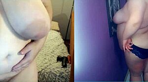 Dikke en sexy zus voor de webcam