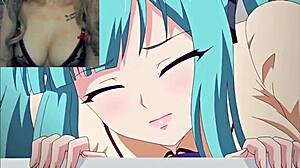 青少年在Hentai动画视频中与老师做爱