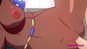 Sansürsüz 3D Ebony Pokémon eğitmeni hentai'de yoğun anal eylem