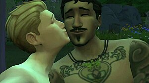 A Sims 4 Wicked Whims forró meleg hármast nyújt az apósával